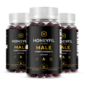 Honeyfil male vitality gummy supplement